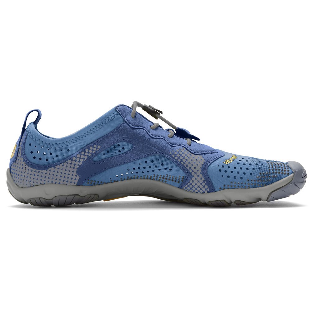 Vibram Five Fingers Womens V-Run - Running Shoes Blue - HVQ172453